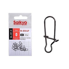 Застежка Saikyo SA-201 №0 10 шт BN   SA-201-0 — цена и наличие в каталоге