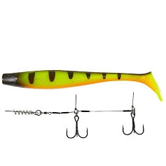 Силиконовая приманка Lucky John Giant Kubira Swim Shad 10.3in 260 мм 1 шт PG14 3D BBS Series + Stinger XL  140434SET-PG14 — цена и наличие в каталоге