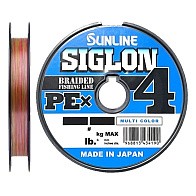 Плетеный шнур Sunline Siglon PE X4 100 м  PE # 3  0,296 мм Connected 5C — варианты, разновидности модели