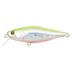 Воблер Pontoon 21 Kalikana 70SP-SR A62 Crash Fresh Chartreuse Silver 8 гр   P21-KAL-70SP-SR-A62 — цена и наличие в каталоге
