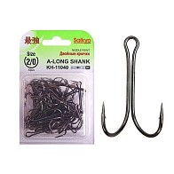 Крючок Двойной Saikyo KH-11040 Long Shank №2/0 50 шт BN   KH-11040-2/0-50 — варианты, разновидности модели