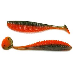Силиконовая приманка Reins S Cape Shad 3.5 89 мм 6 шт L05-Angry Carrot   SCS3.5-L05 — цена и наличие в каталоге