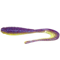 Силиконовая приманка Norstream Tricky Tail 4 102 мм 7 шт 03 Purple-Yellow — цена и наличие в каталоге