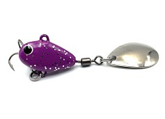 Тейл-спиннер UF Studio Hurricane 14 14 гр 55 мм Violet Glitter   H14Vg — цена и наличие в каталоге