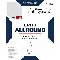 Крючок Одинарный Cobra Allround AJI CA112 №8 10 шт    CA112-008 — варианты, разновидности модели