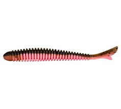 Силиконовая приманка Bait Breath U30 Fish Tail Ringer 3.5 89 мм 7 шт 937 Green Pumpkin/Pink (2Tone Color — цена и наличие в каталоге