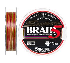 Плетеный шнур Sunline Super Braid 5Hg 150 м  PE # 3  0,27 мм — цена и наличие в каталоге