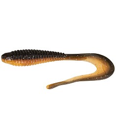 Силиконовая приманка Norstream Tricky Tail 4 102 мм 7 шт 07 Black-Orange — цена и наличие в каталоге