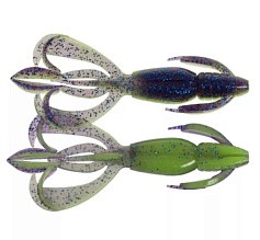 Силиконовая приманка Keitech Crazy Flapper 2.8 71 мм 8 шт PAL06 Violet Lime Belly — цена и наличие в каталоге