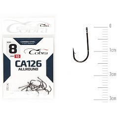 Крючок Одинарный Cobra Allround Viking CA126 №8 10 шт    CA126-008 — цена и наличие в каталоге