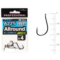 Крючок Одинарный Cobra Pro Allround A225 №4 10 шт    A225-004 — варианты, разновидности модели