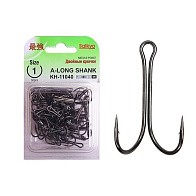 Крючок Двойной Saikyo KH-11040 Long Shank №1 50 шт BN   KH-11040-1-50 — варианты, разновидности модели