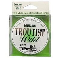 Леска монофильная Sunline Troutist Wild 150 м 0,233 мм  PE# 2.0 — варианты, разновидности модели