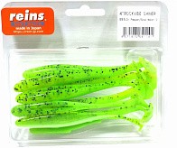 Силиконовая приманка Reins Rockvibe Shiner 4 101 мм 8 шт B85-Ch Pepper / Glow Melon S   RVS4-B85 — варианты, разновидности модели