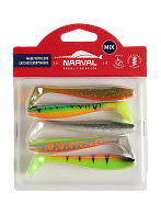 Силиконовая приманка Narval Choppy Tail 10 100 мм 5 шт M04   NVCT10M04 — варианты, разновидности модели