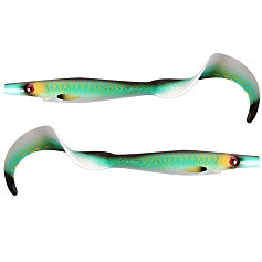 Силиконовая приманка Strike Pro Pig Tail Junior 230 мм 2 шт Golden Eye   SP-172R#153 — цена и наличие в каталоге