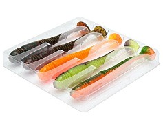 Силиконовая приманка Lucky John Tioga 3.9in 100 мм 5 шт MIX2 Pro Series  140104-MIX2 — цена и наличие в каталоге