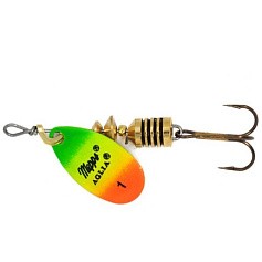 Вращающаяся Блесна Mepps Aglia Fluo №1 3,5 гр Tiger   af-1-t — цена и наличие в каталоге