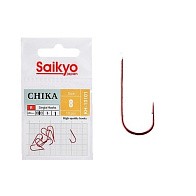 Крючок Одинарный Saikyo KH-10101 Chika №8 10 шт R   KH-10101R8-10 — варианты, разновидности модели