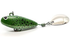 Тейл-спиннер UF Studio Hurricane 32 32 гр 80 мм Pearl Green   H32Pgn — цена и наличие в каталоге