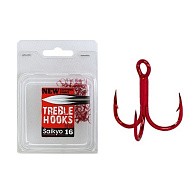 Крючок Тройной Saikyo 6063 1X-CP №16 50 шт R   6063-1X-CP-16-50 — варианты, разновидности модели