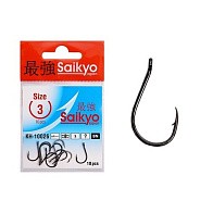 Крючок Одинарный Saikyo KH-10026 Chinu Ring №3 10 шт BN   KH-10026BN3-10 — варианты, разновидности модели