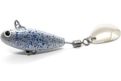 Тейл-спиннер UF Studio Hurricane 32 32 гр 80 мм Silver   H32Sn — цена и наличие в каталоге