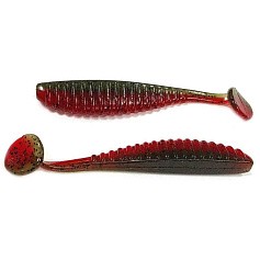 Силиконовая приманка Reins S Cape Shad 3.5 89 мм 6 шт B26-Watermelon   SCS3.5-B26 — цена и наличие в каталоге