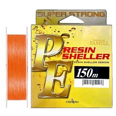 Плетеный шнур Yamatoyo PE Resin Sheller 150 м  PE # 1,2 Orange 0,185 мм   YPERSG-1.2 — цена и наличие в каталоге