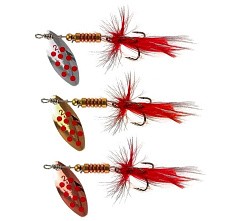 Вращающаяся Блесна Lucky John Spin-X Long №2 4 гр SR CR GR Набор  LJSL02-001SET — цена и наличие в каталоге
