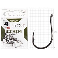 Крючок Одинарный Cobra Carp Chinu CC304 №4 10 шт    CC304-004 — варианты, разновидности модели