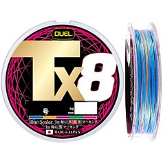Плетеный шнур Duel  300 м  PE # 4 5Color 0,34 мм   H4346-5C — цена и наличие в каталоге