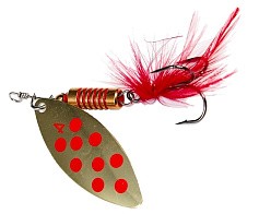 Вращающаяся Блесна Lucky John Spin-X Long №4 9 гр GR   LJSL04-GR — цена и наличие в каталоге