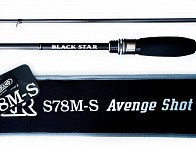Спиннинг Xesta Black Star 2025 S78M-S 234 см 1 - 20 гр  Avange Shot  XBS25-S78M-S — варианты, разновидности модели
