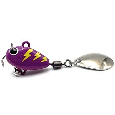 Тейл-спиннер UF Studio Hurricane 42 42 гр 87 мм Violet Flash   H42Vflash — цена и наличие в каталоге