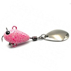 Тейл-спиннер UF Studio Hurricane 4 4 гр 40 мм Pink   H4Pn — цена и наличие в каталоге