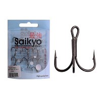 Крючок Тройной Saikyo 7046 2X №6 10 шт BN   SORCT7046-6BN10 — варианты, разновидности модели