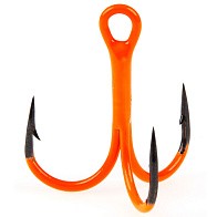 Крючок Тройной Lucky John Orange UV LJH201 №4 6 шт UL   LJ20101-004 — варианты, разновидности модели