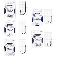 Крючок Одинарный Cobra Лещ №10 50 шт  Набор CA116 №12, CA117 №6, CA123 №10, CA125 №10, CA129 №8  COHK-M5BR1-SET — варианты, разновидности модели