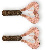 Хвост для бактейла CWC Miuras Mouse Big 200 мм 2 шт Машинное масло с блестками   JMSDT-04-MACHINE-OIL — варианты, разновидности модели