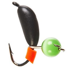 Мормышка Lucky John Банан Рижский с петелькой и бисером кошачий глаз 0,92 гр G   LJ11030-11 — цена и наличие в каталоге