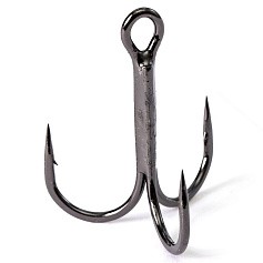 Крючок Тройной Gamakatsu Treble 18 Black №1/0 6 шт    149395-001 — цена и наличие в каталоге