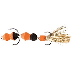 Мандула Lucky John Pennon Tipsyworm 90 мм 1 шт Оранжевый/черный  FB3008485 — цена и наличие в каталоге