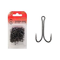 Крючок Двойной Saikyo  KH-11041 Normal Shank №6 100 шт BN   KH-11041-6-100 — варианты, разновидности модели