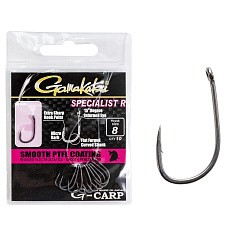 Крючок Одинарный Gamakatsu G-Carp Specialist R Hooks Grey №8 10 шт    185031-008 — цена и наличие в каталоге