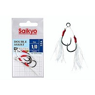 Крючок Ассист Saikyo Double Assist Sda №1/0 2 шт GLOW   SDA-1/0-2 — варианты, разновидности модели