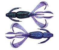 Силиконовая приманка Keitech Crazy Flapper 2.8 71 мм 8 шт 408 Electric June Bug — варианты, разновидности модели