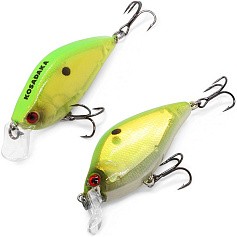 Воблер Kosadaka 3D Flat Crank 55F CL 7,5 гр   3DFLCnk55F-CL — цена и наличие в каталоге
