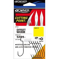 Крючок Офсетный Owner Offset Shank №1/0 6 шт BC   5101-111 — варианты, разновидности модели