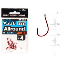 Крючок Одинарный Cobra Pro Allround A226 №4 10 шт    A226-004 — варианты, разновидности модели